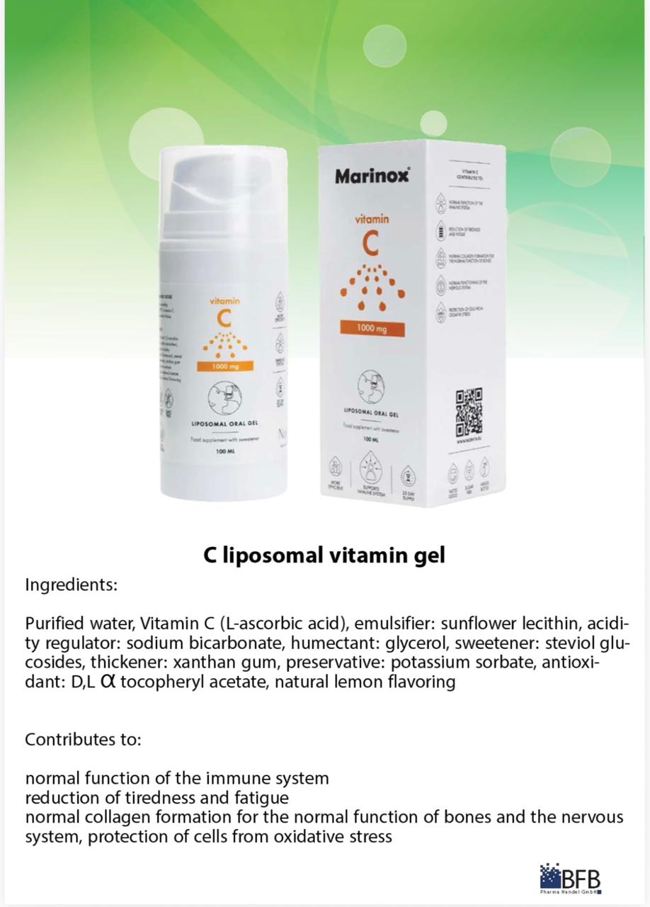 Marinox Vitamin C – Oral Gel
